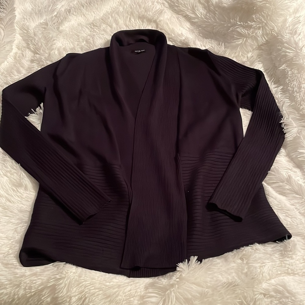 Navy blue cardigan
